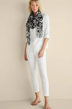 Alba Ikat Wrap Scarf