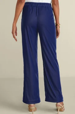 Aria Velvet Wide Leg Pants