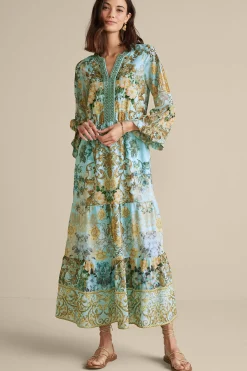 Baroque Maxi Dress