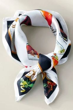 Drinks on Me Silk Scarf