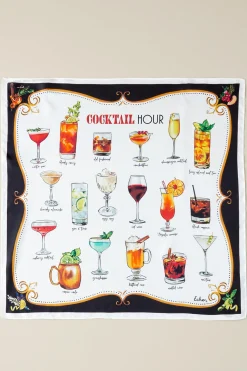 Drinks on Me Silk Scarf