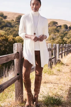 Faux Suede Pull-On Leggings