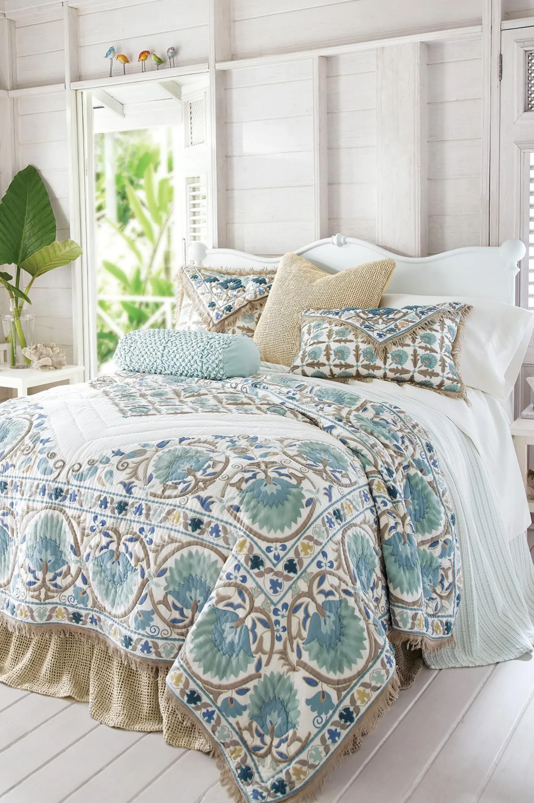 Jardin Maroc Bed Sham