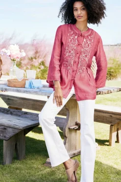 Kateri Soutache Embroidered Top