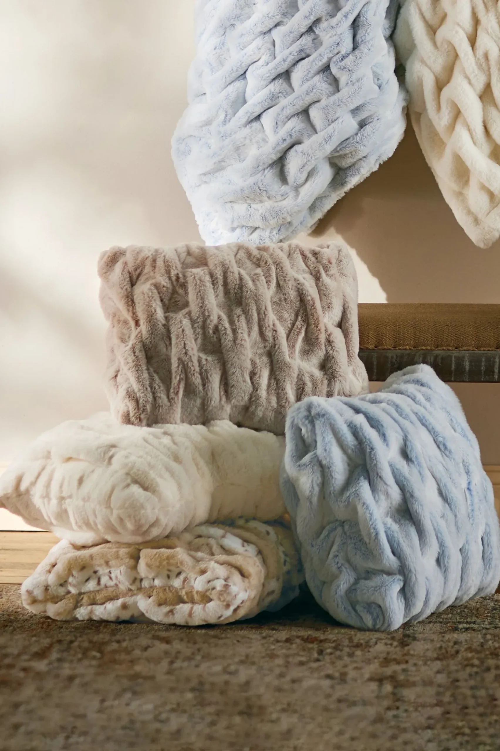 La Parisienne Faux Fur Pillow