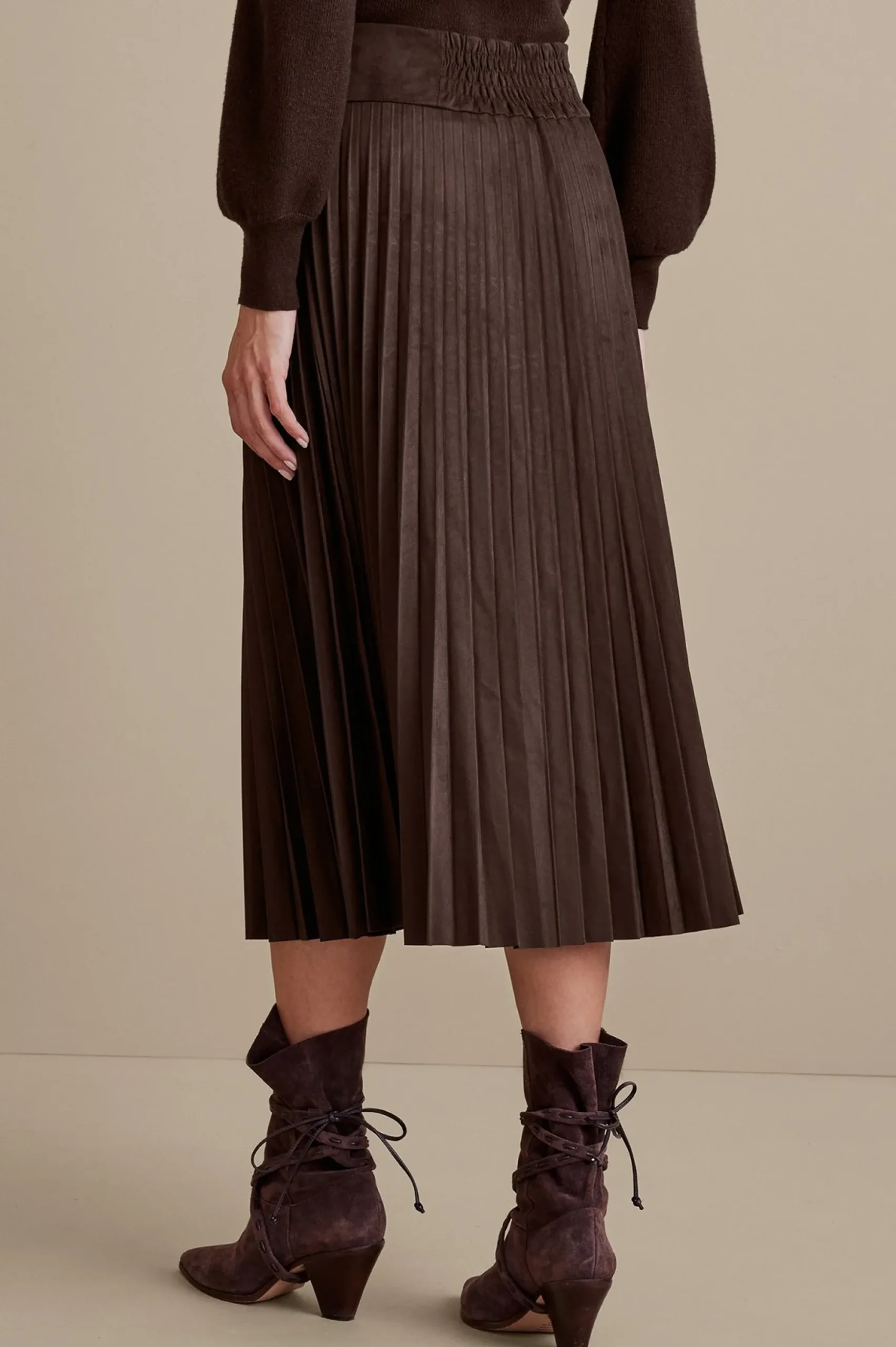 Lavina Faux Suede Skirt