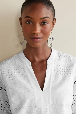 Petites Lenore Eyelet Top