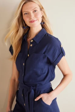 Petites Natasha Gauze Jumpsuit