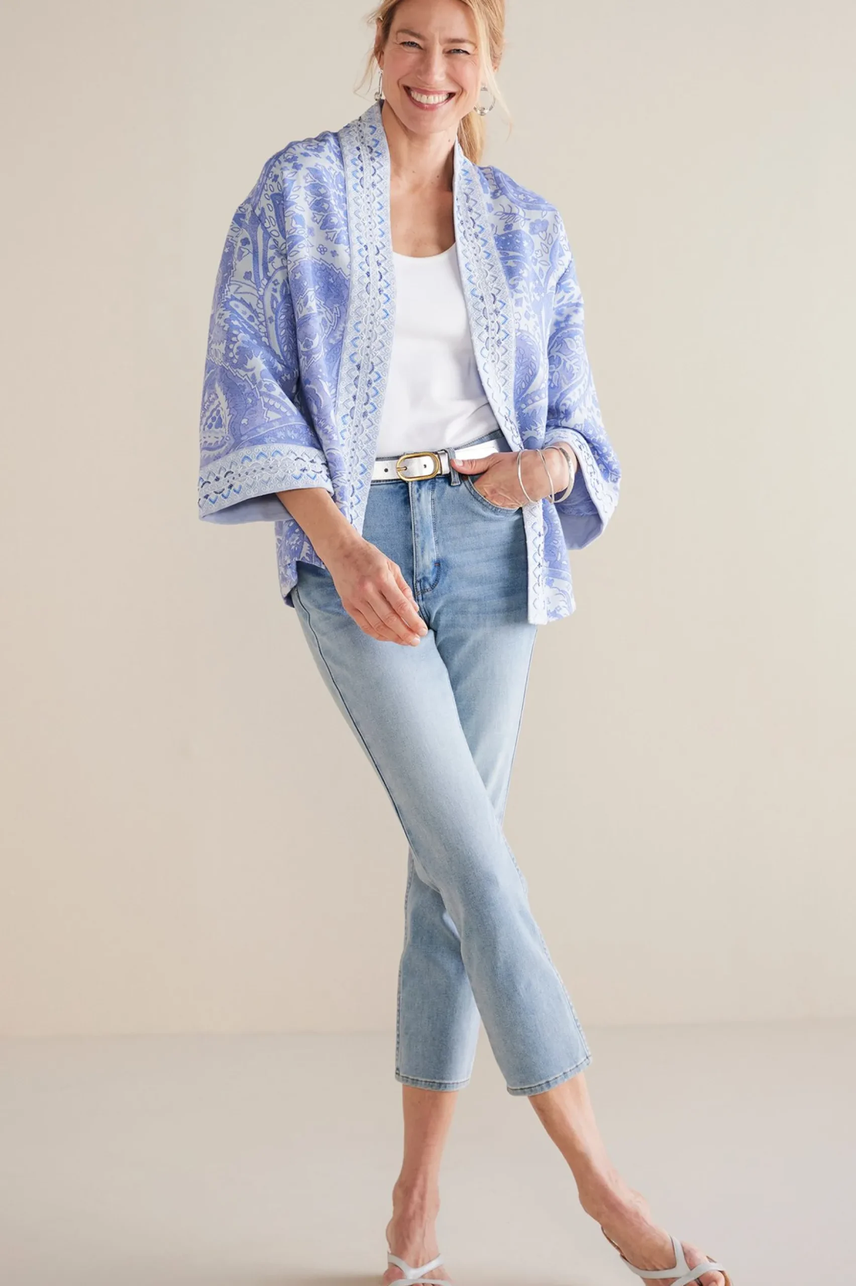 Petites Ultimate Denim Slim Leg Crop Jeans