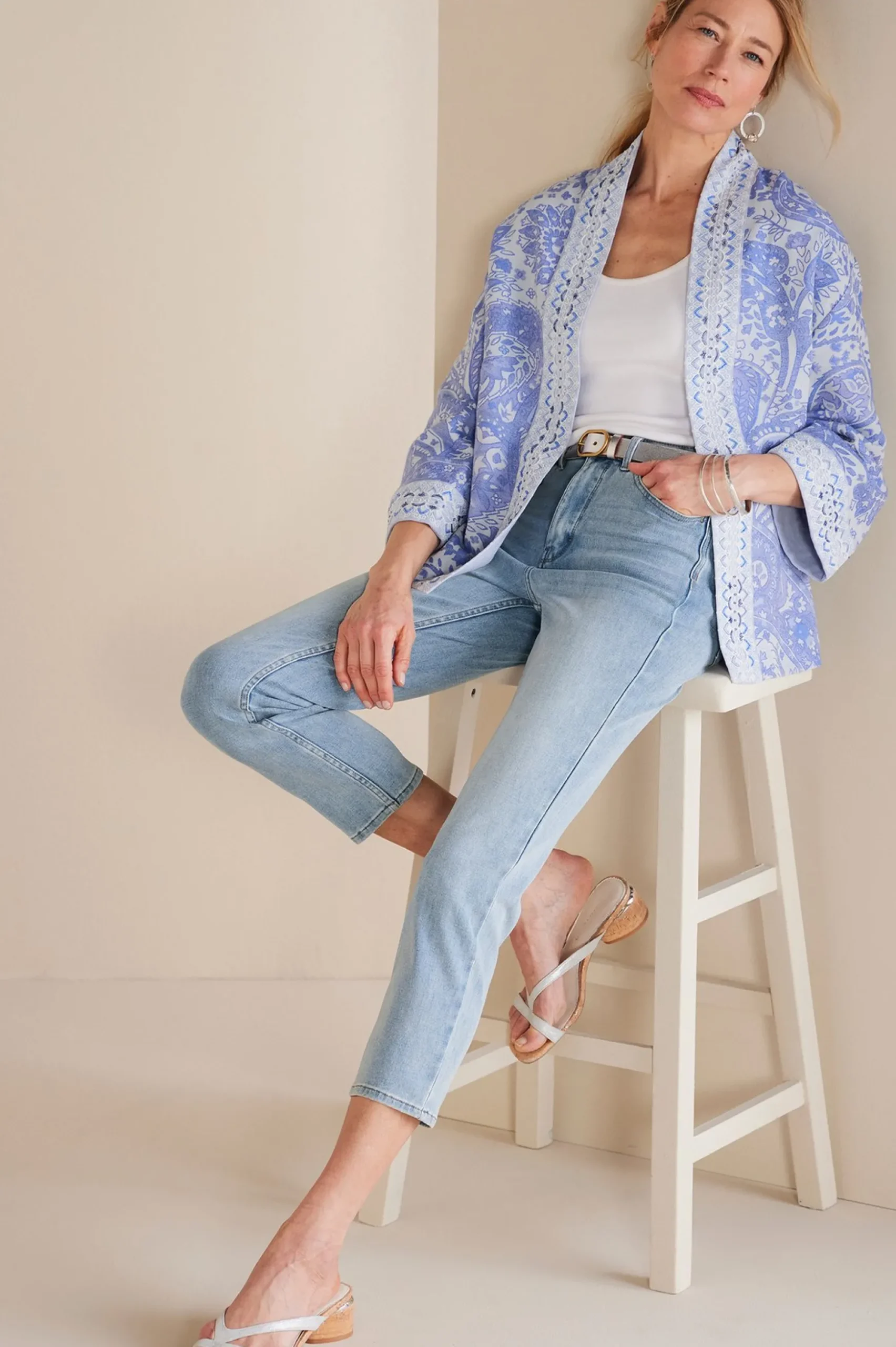 Petites Ultimate Denim Slim Leg Crop Jeans