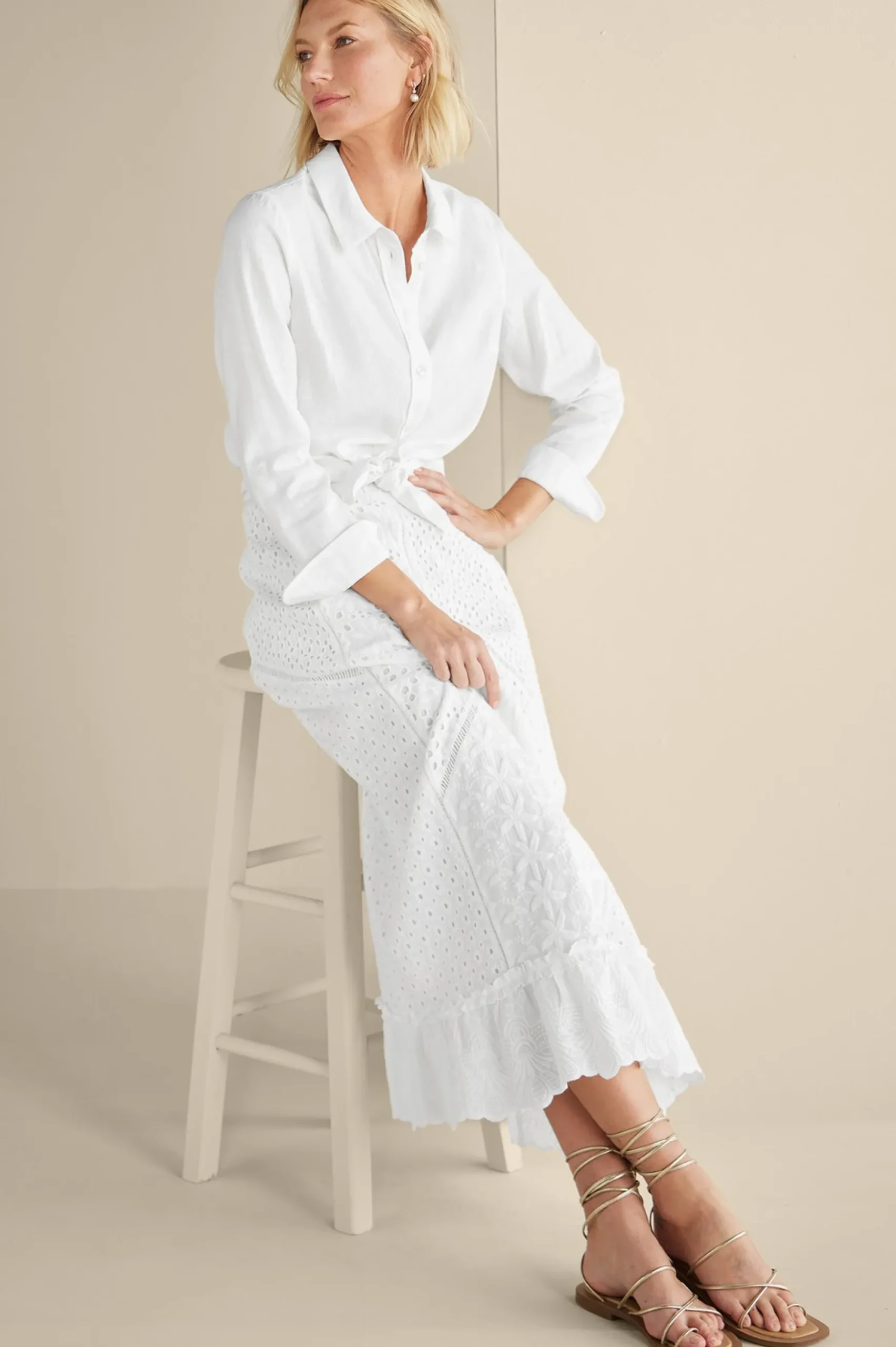 Porfiria Embellished Skirt