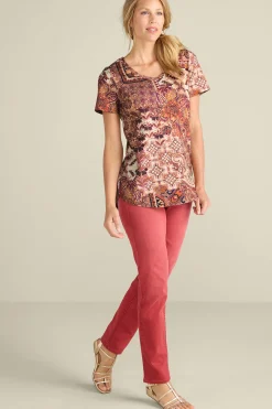 Soft Essential™ SUPIMA® Isabel Short Sleeve Tunic