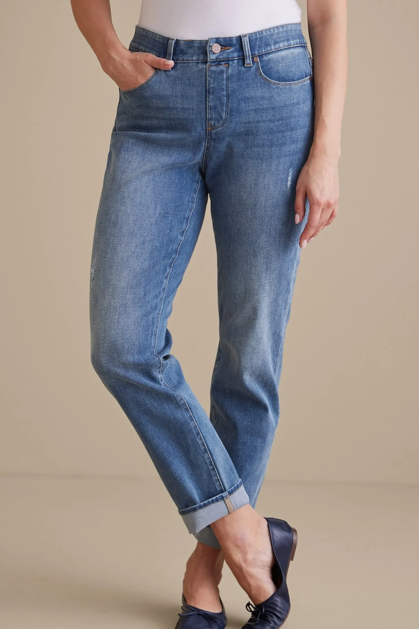 The Ultimate Denim Relaxed Straight Jeans