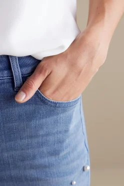 Ultimate Denim Pearl Straight Leg Jeans