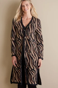 Veronica Jacquard Cardigan